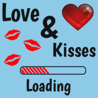 Love and kisses Loading - T-Shirt Best print Dames Design