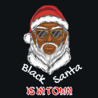 black Santa Design